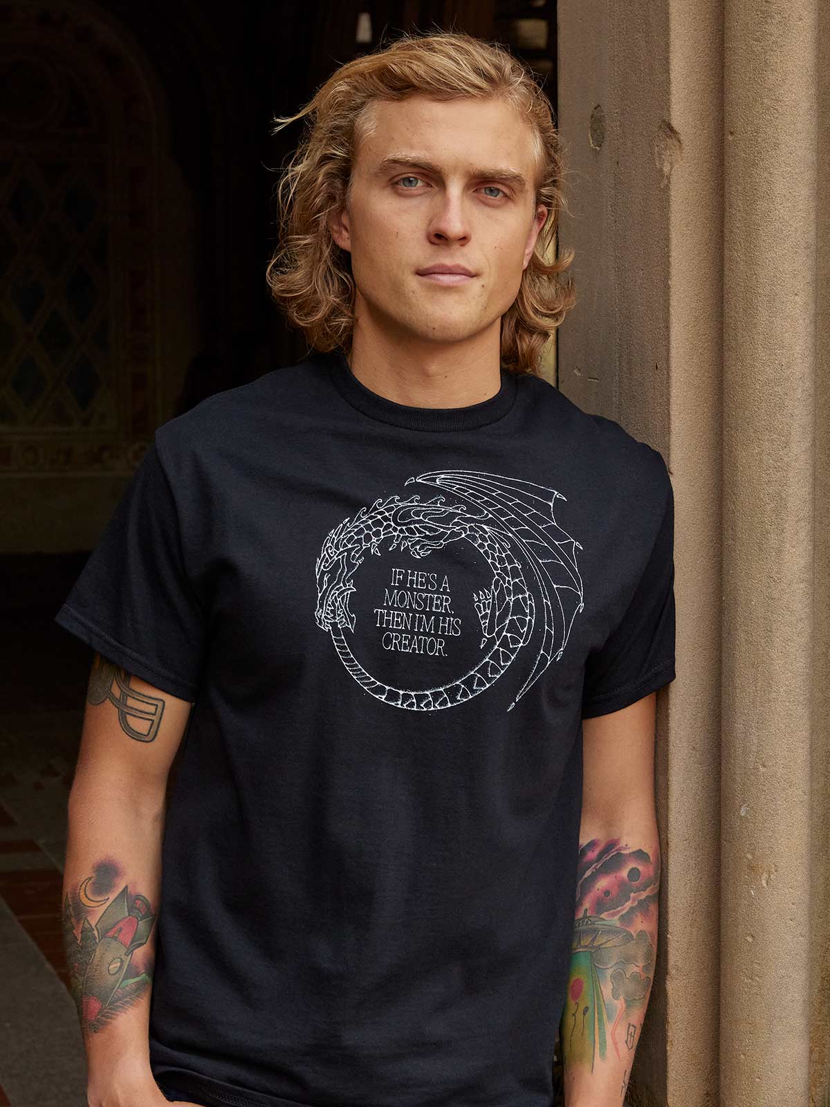 Alchemised: If He's A Monster unisex t-shirt - Image 2