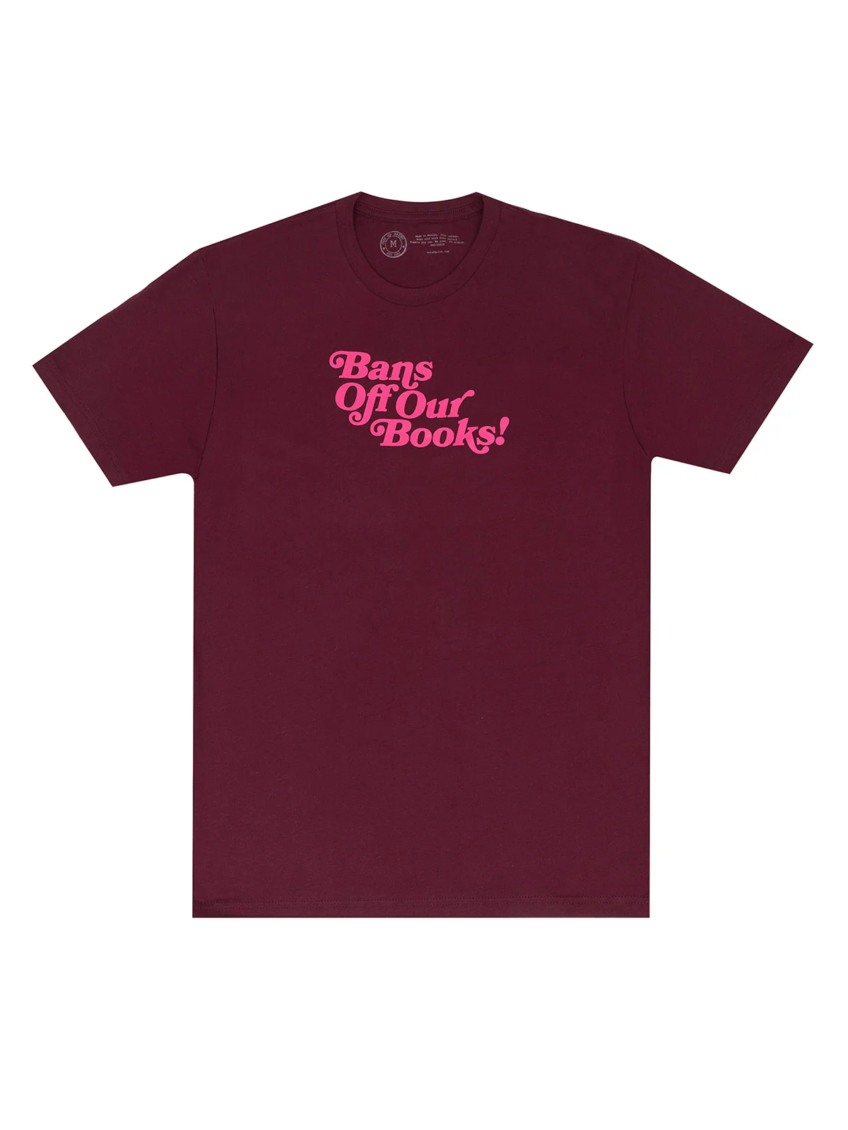 Bans Off Our Books unisex t-shirt (Red)