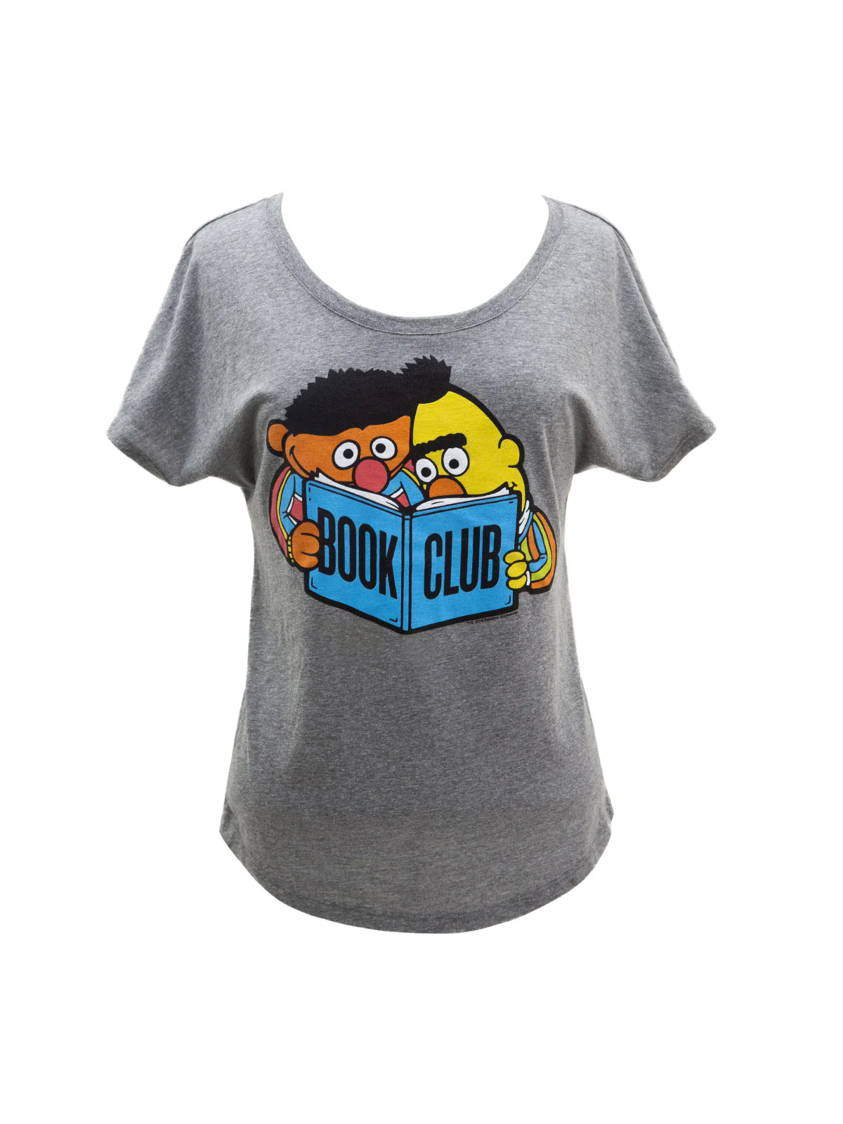 Sesame Street Bert and Ernie Book Club women's relaxed fit t-shirt