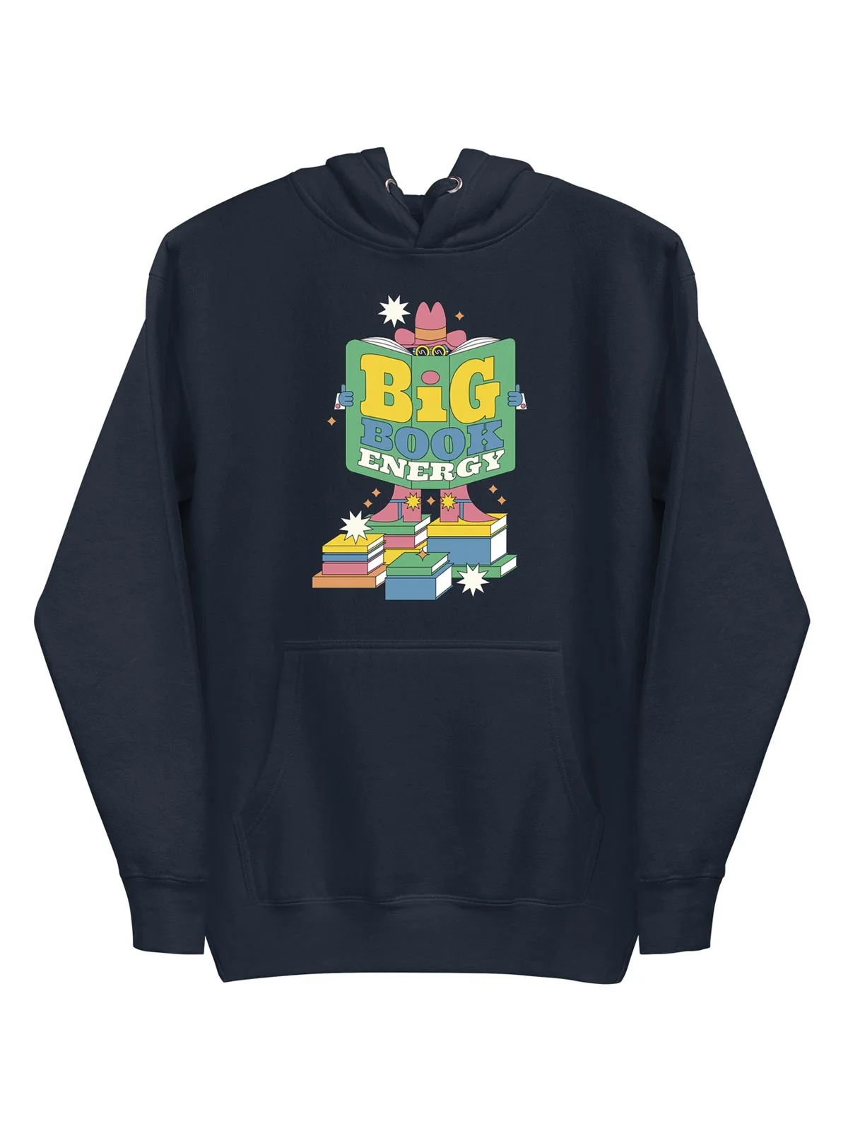 Big Book Energy unisex hoodie (Print Shop)