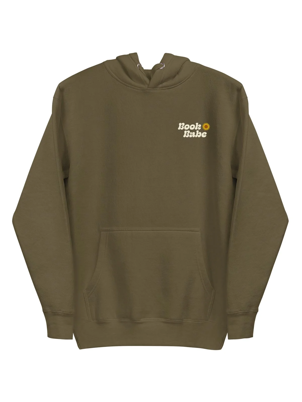 Book Babe embroidered unisex hoodie (Print Shop)