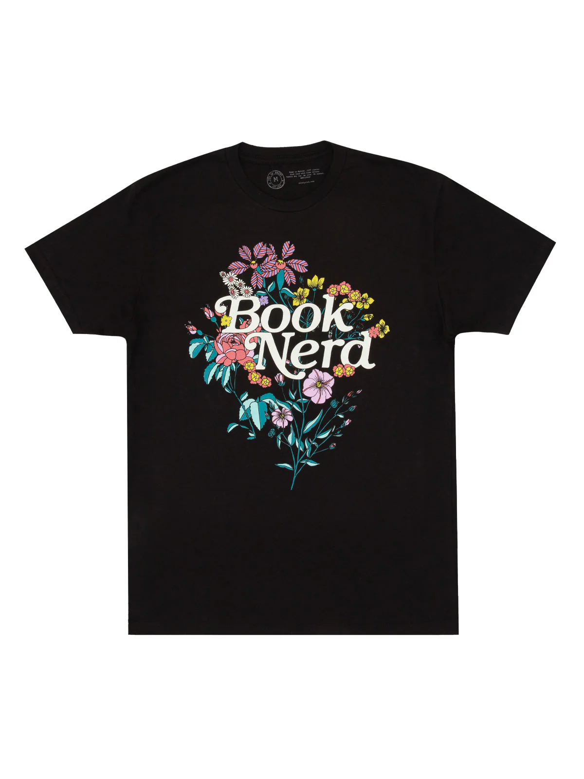 Book Nerd Floral unisex t-shirt