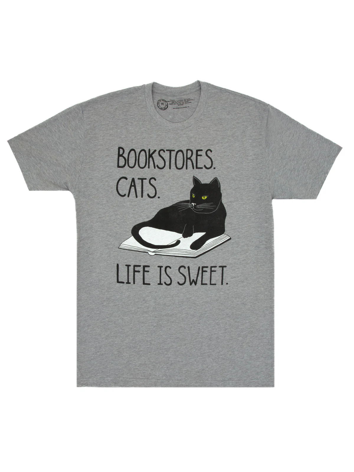 Bookstore Cats unisex t-shirt