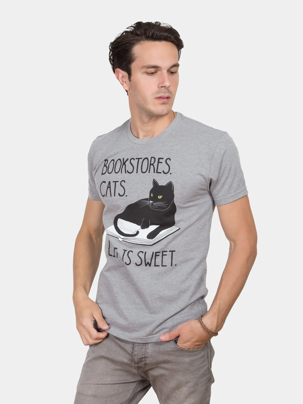 Bookstore Cats unisex t-shirt - Image 2