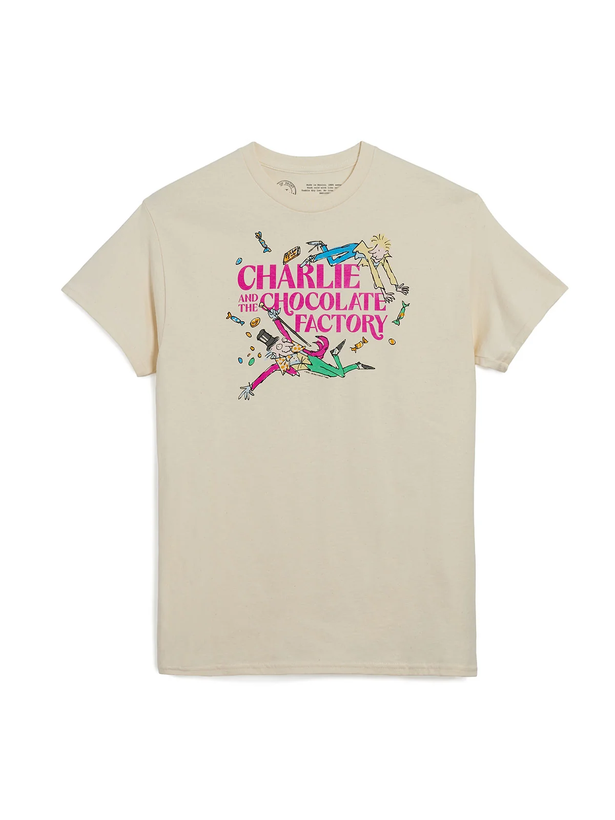 Charlie and the Chocolate Factory unisex t-shirt (Natural)