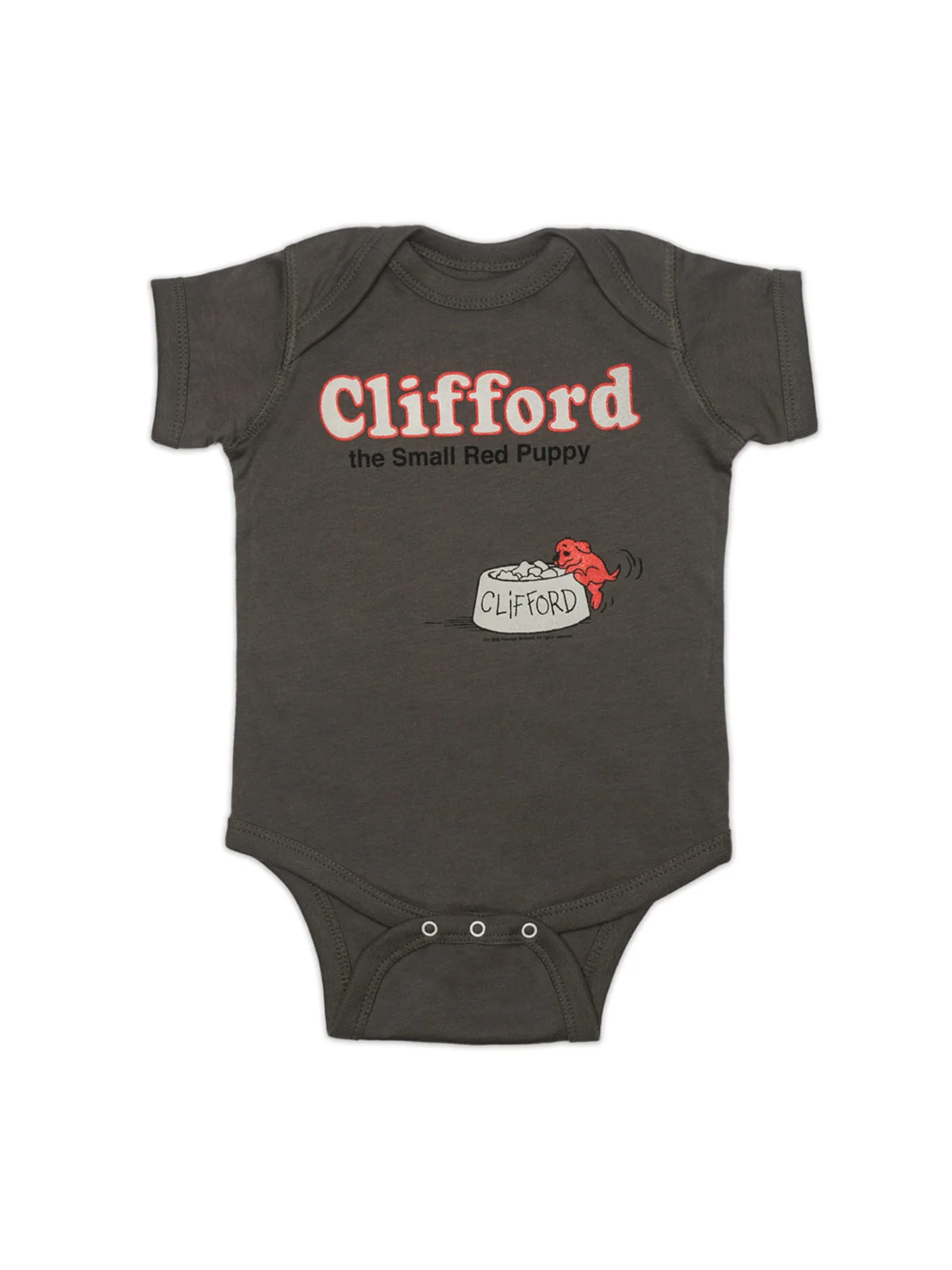 Clifford the Small Red Puppy baby bodysuit