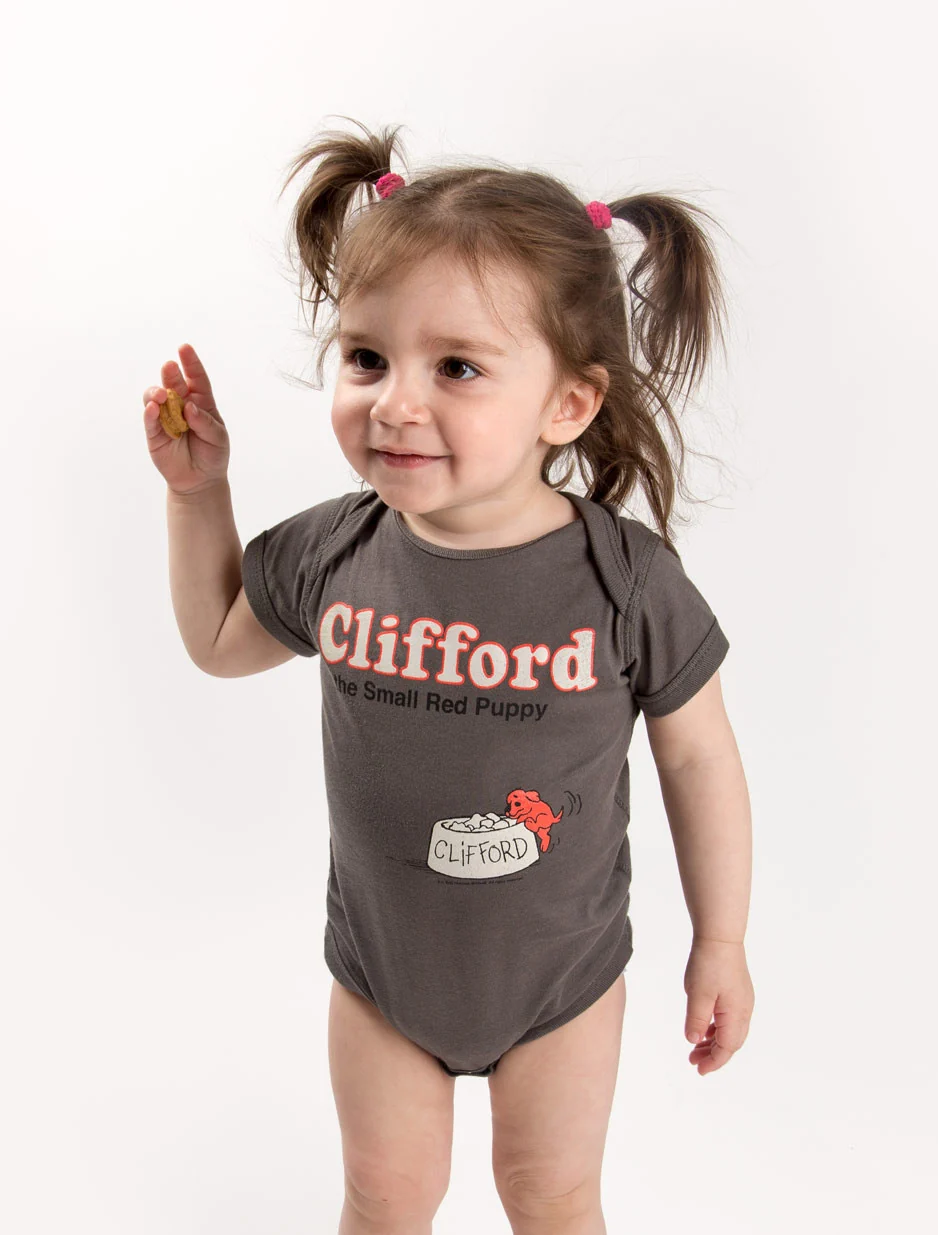 Clifford the Small Red Puppy baby bodysuit - Image 2