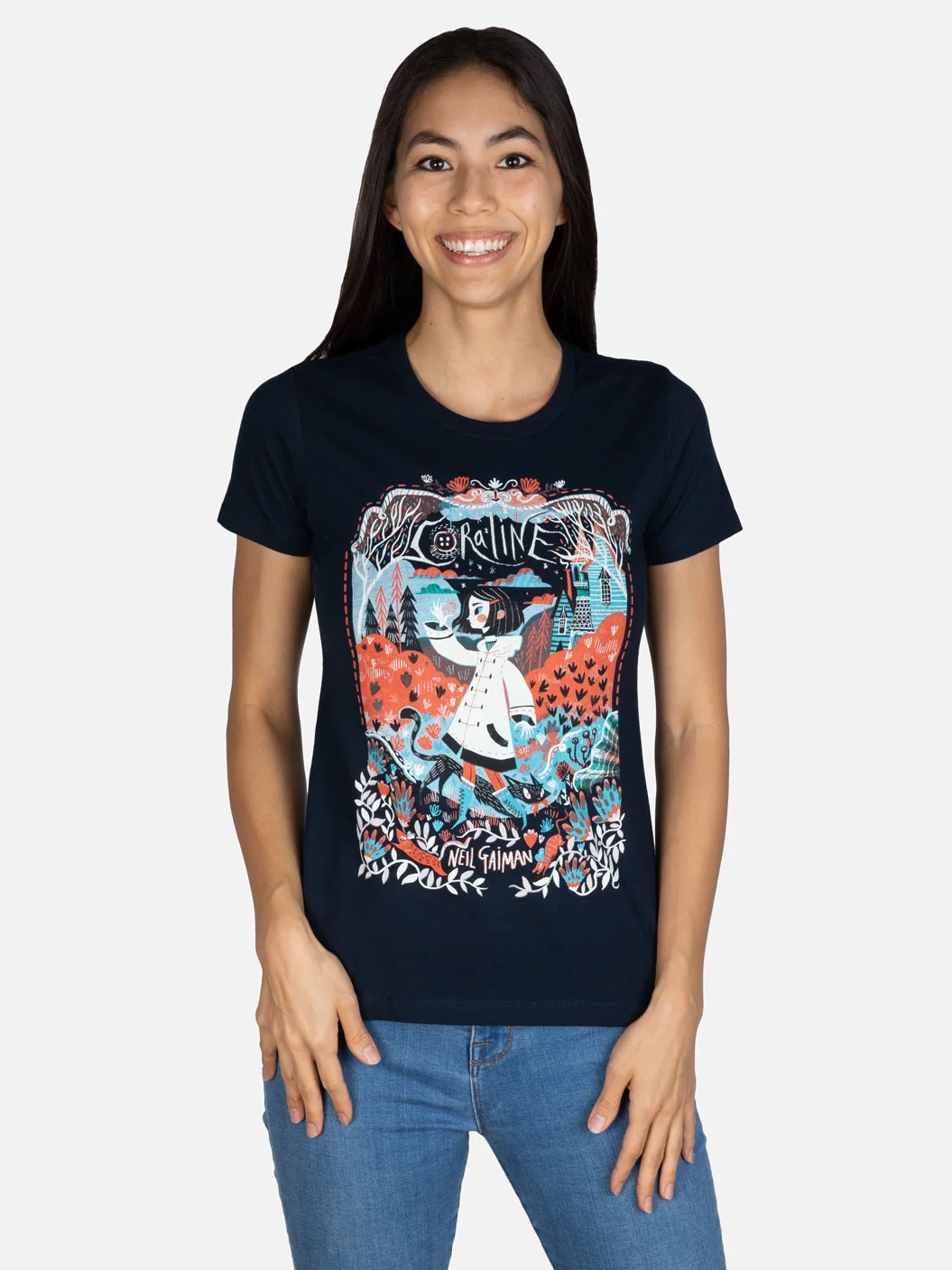Coraline women's crew t-shirt - Image 2