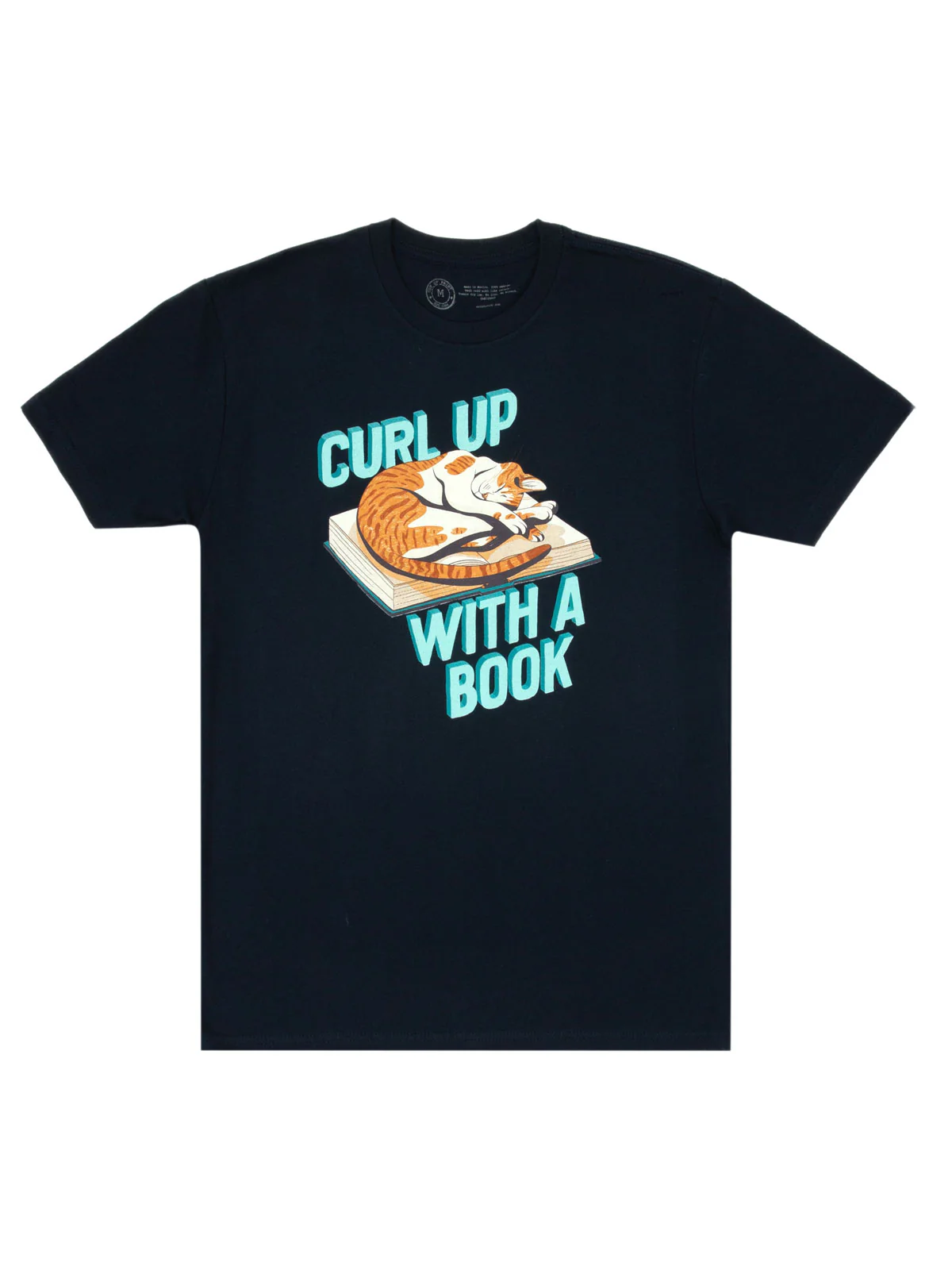 Curl Up with a Book unisex t-shirt