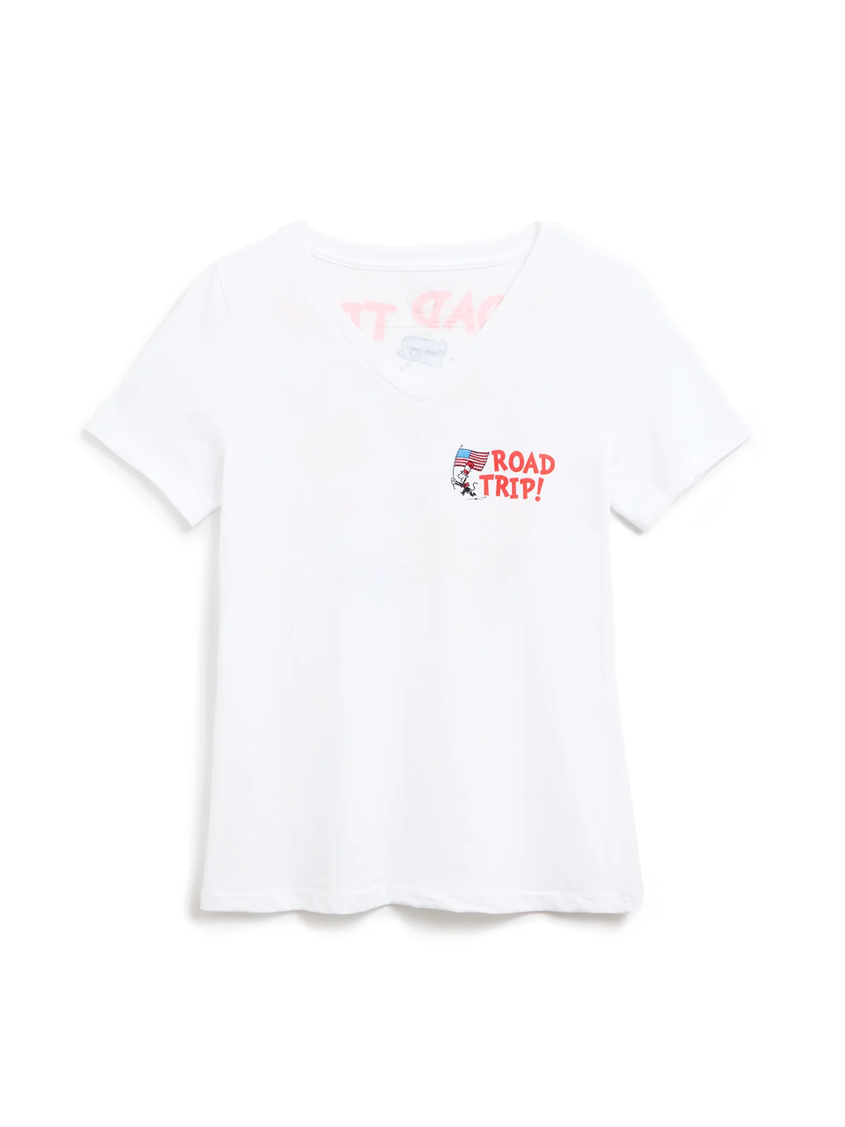 Dr. Seuss: Road Trip women's v-neck t-shirt (Print Shop)