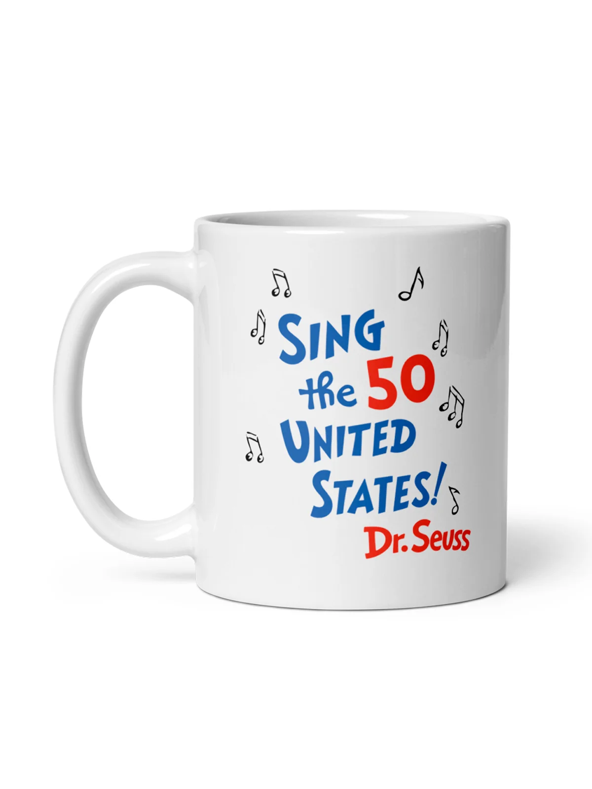 Dr. Seuss: Sing the 50 United States! New York Mug (Print Shop) - Image 2