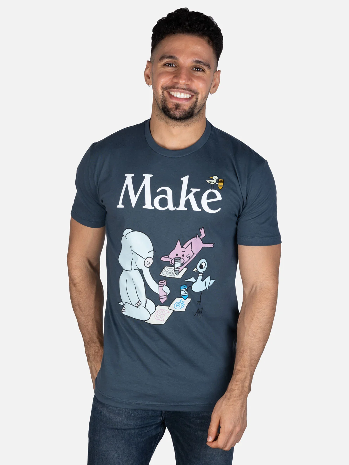 Elephant & Piggie Make unisex t-shirt - Image 2