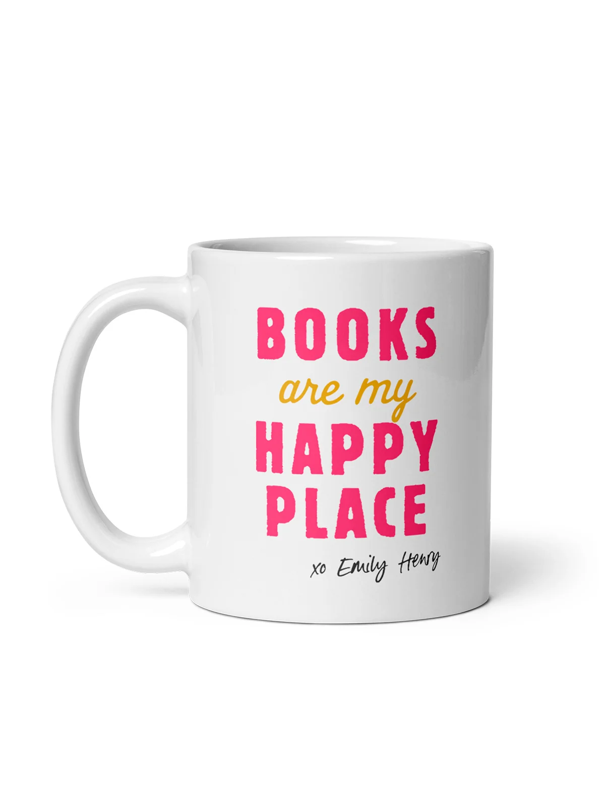 Emily Henry: Books Are My Happy Place Mug (Print Shop)