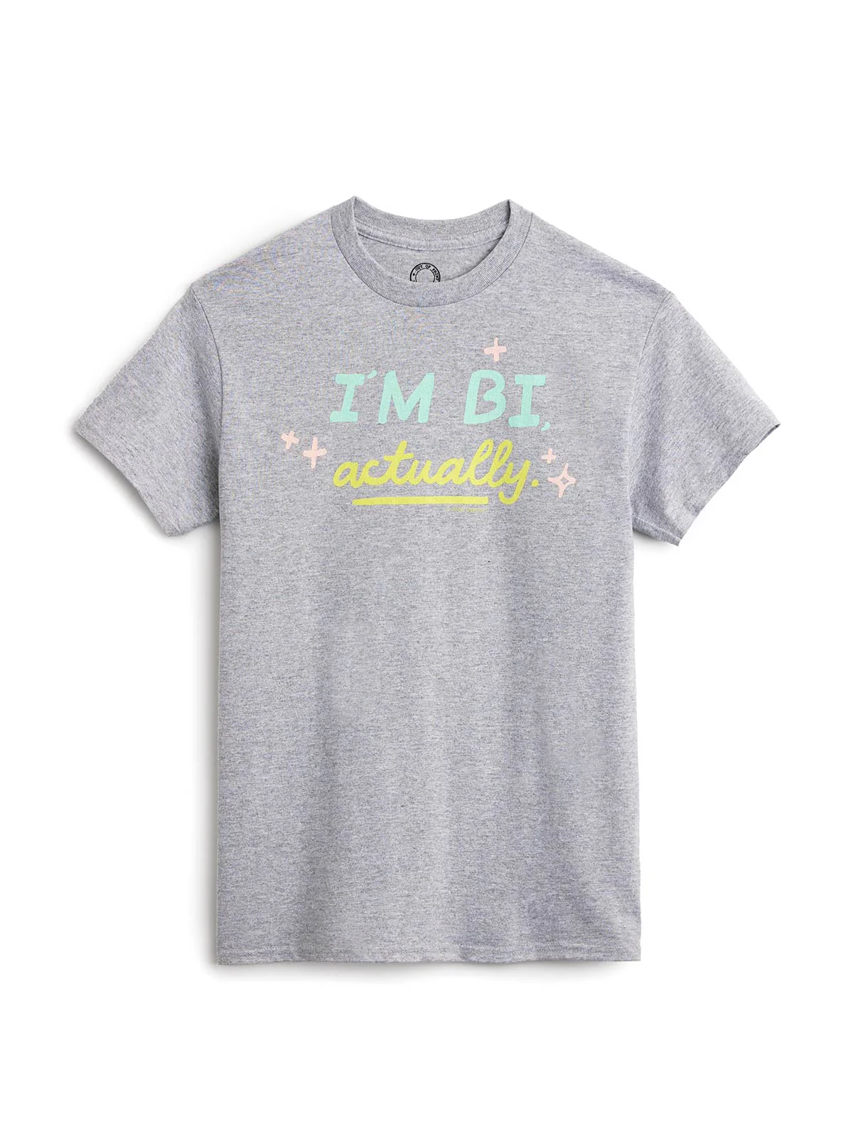 Heartstopper: I'm Bi Actually unisex t-shirt (Print Shop)
