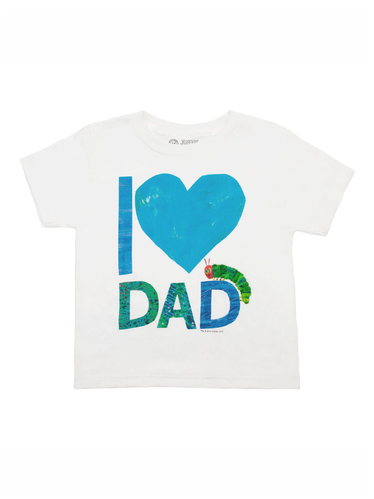 World of Eric Carle I Love Dad with The Very Hungry Caterpillar kids' tee