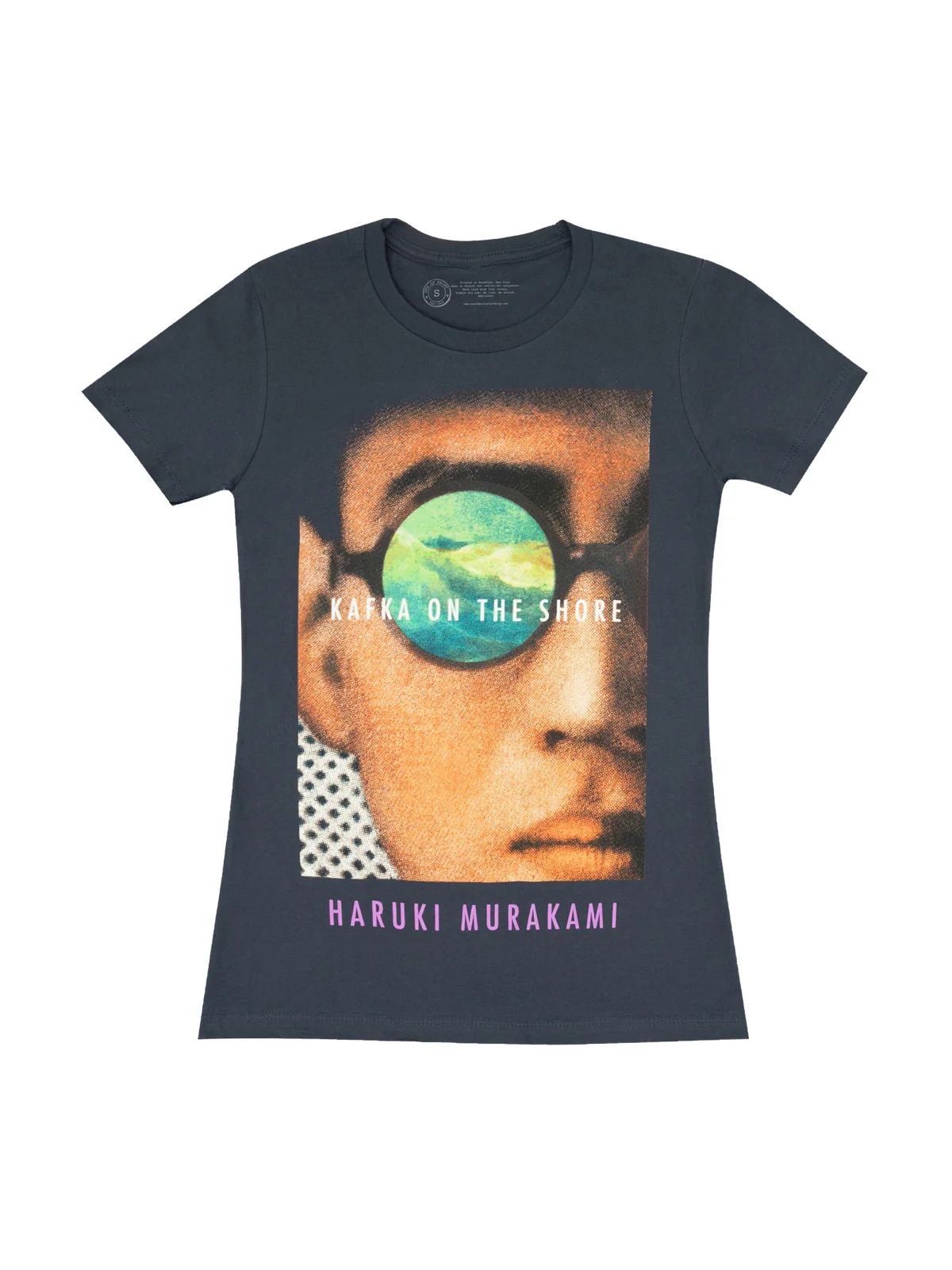 Kafka on the Shore women's crew blue t-shirt