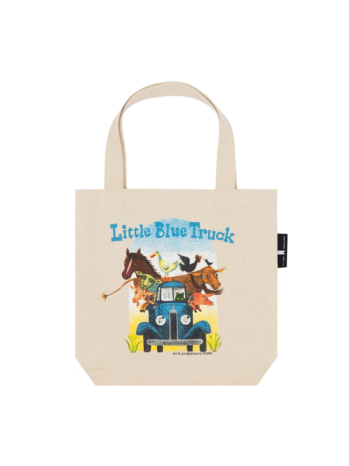Little Blue Truck mini tote bag - Image 2