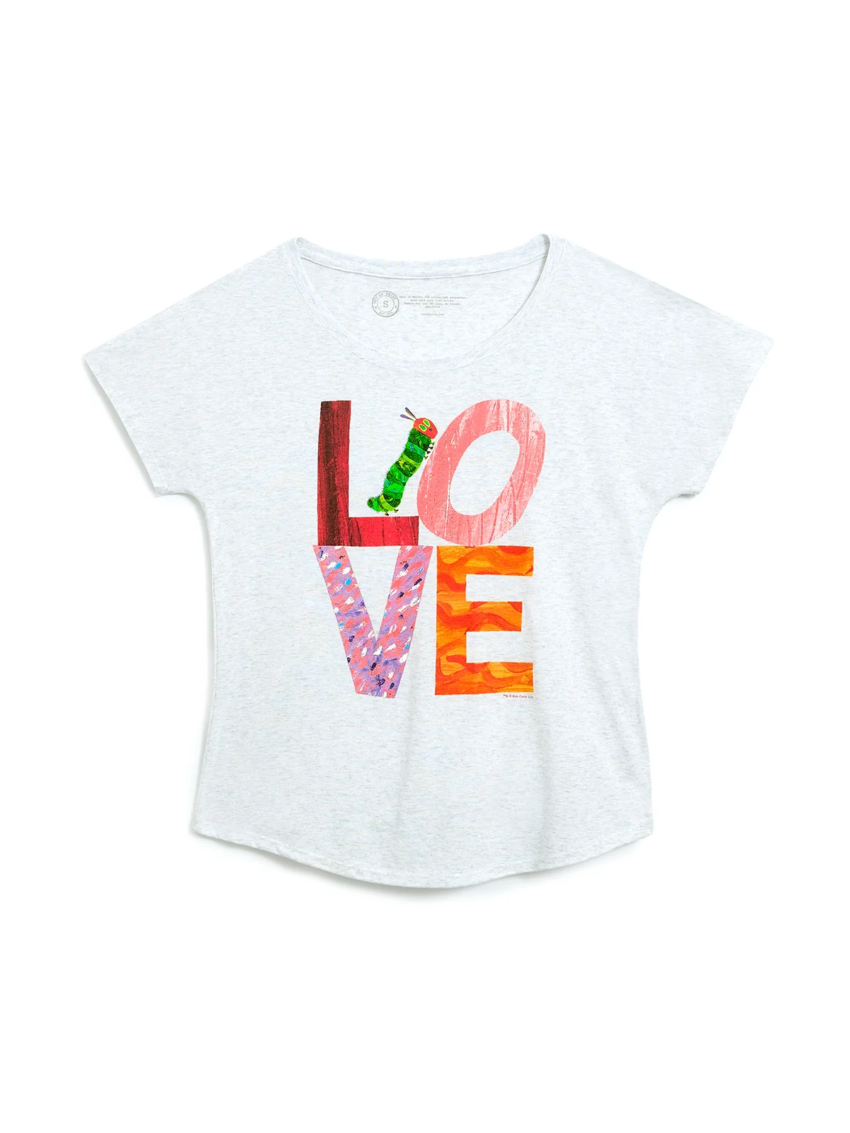 World of Eric Carle Love from The Very Hungry Caterpillar women's relaxed fit t-shirt