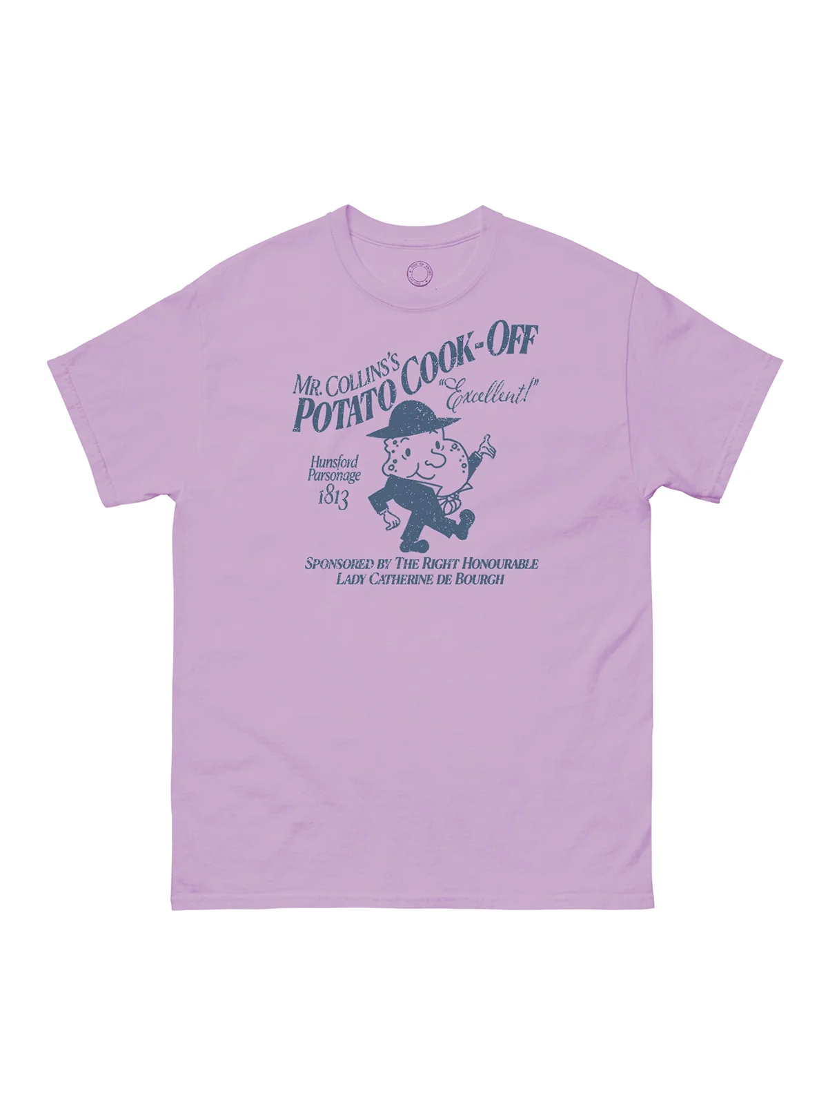 Pride and Prejudice - Mr. Collins's Potato Cook-Off unisex t-shirt