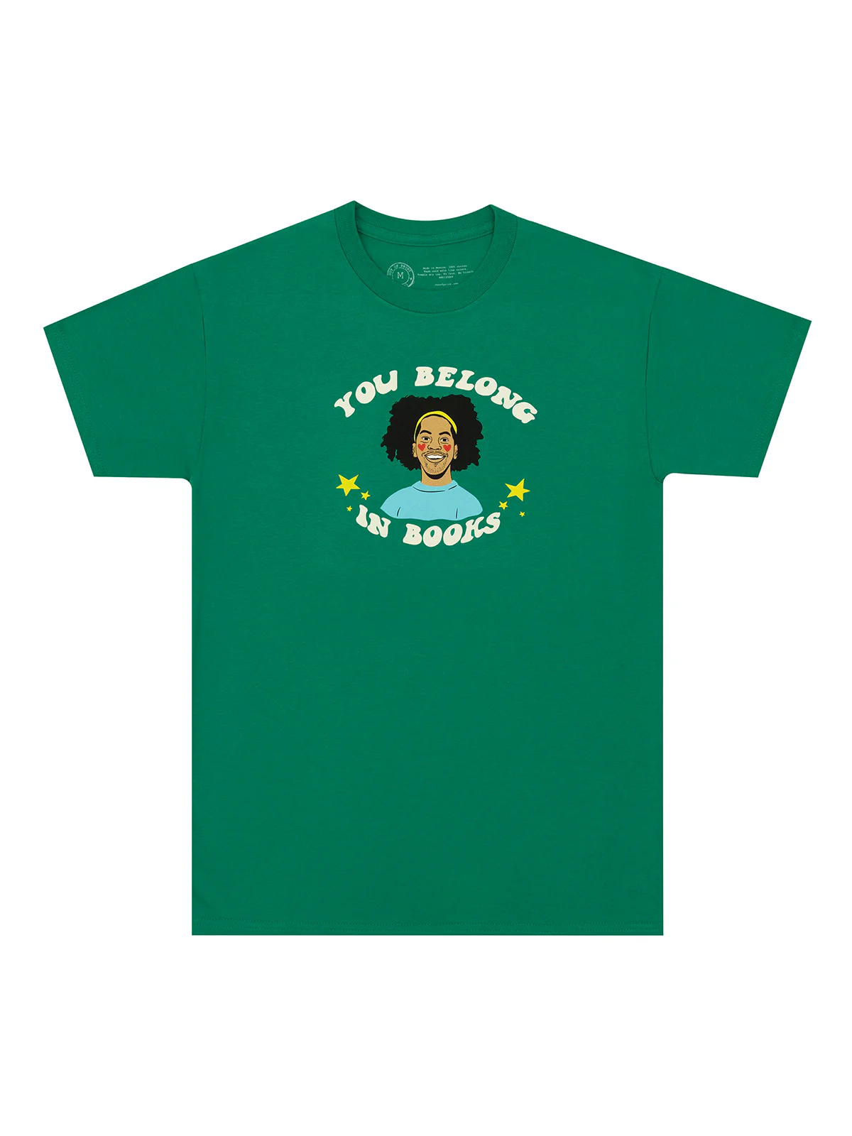 Mychal Threets: You Belong in Books unisex t-shirt