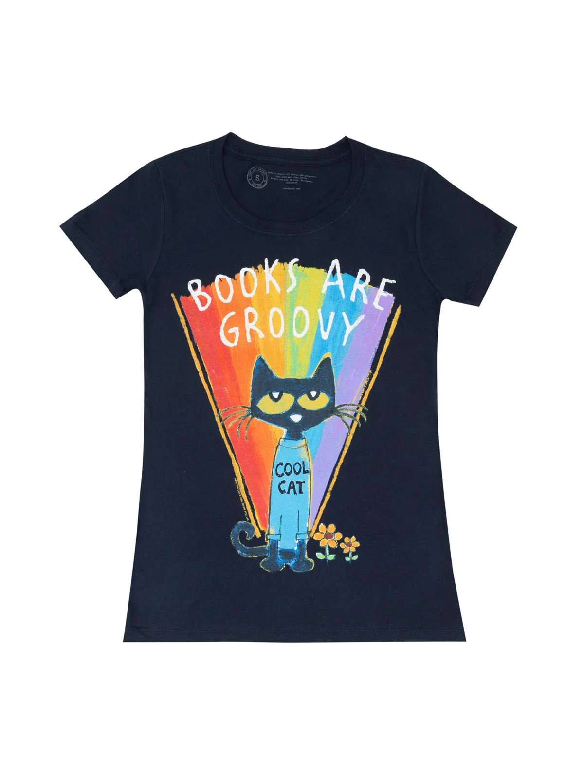 Pete the Cat women's crew t-shirt