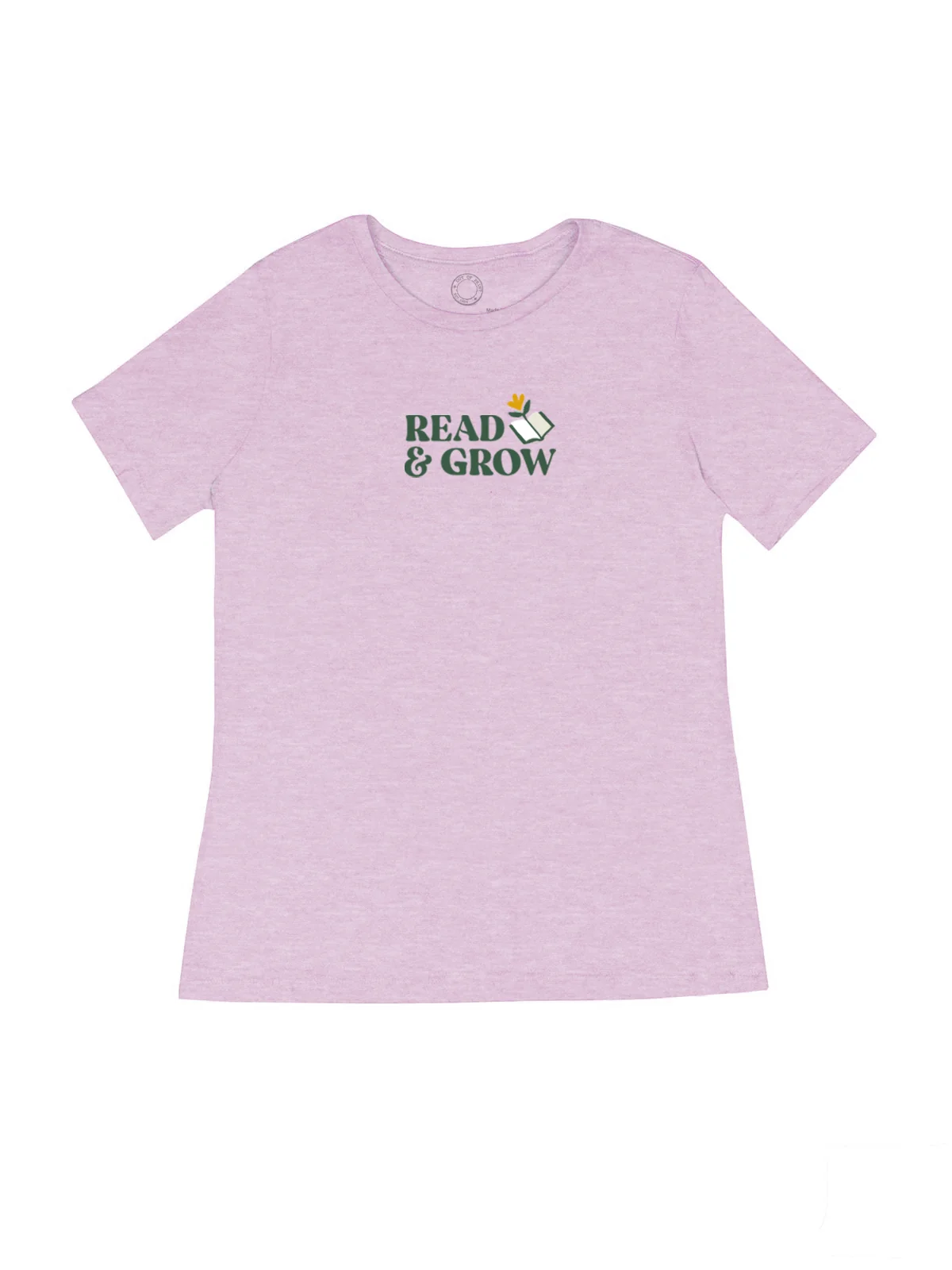 Read & Grow – women's crew t-shirt (Print Shop) - Image 5