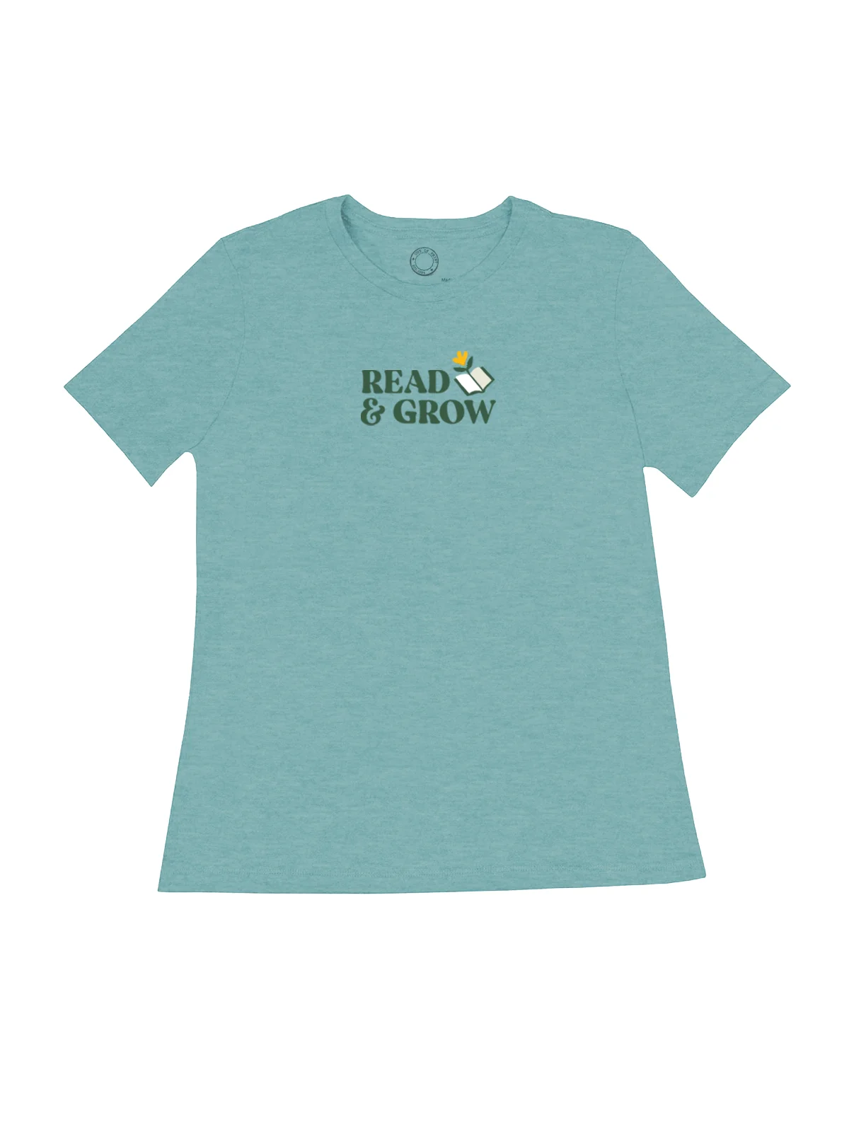 Read & Grow – women's crew t-shirt (Print Shop) - Image 7