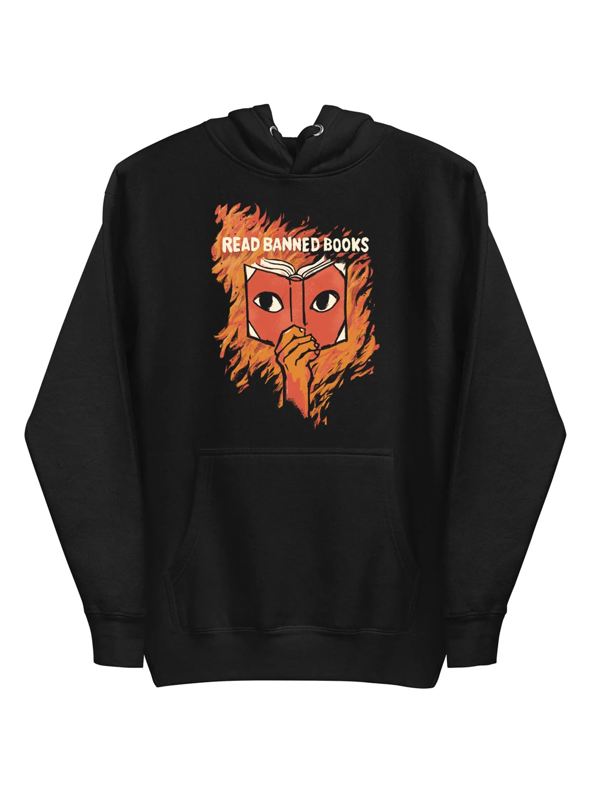 Read Banned Books unisex hoodie (Print Shop)