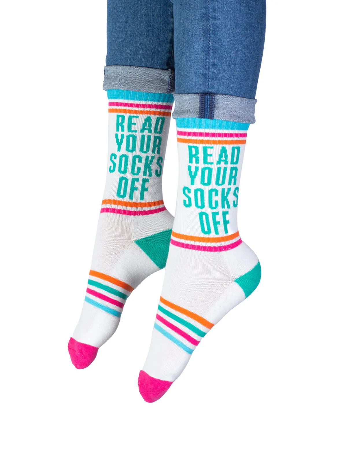Read Your Socks Off gym socks - Image 2