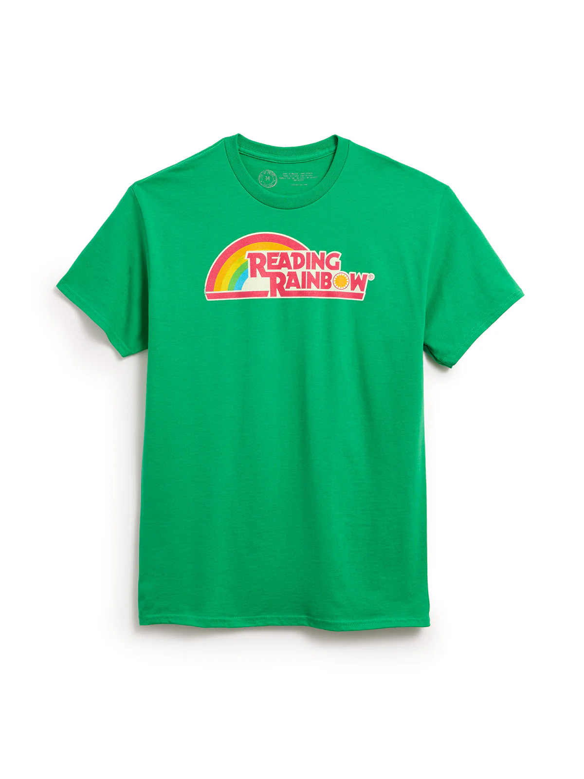 Reading Rainbow unisex green t-shirt
