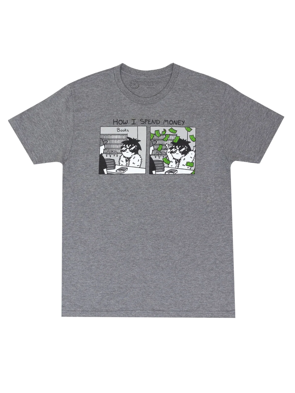 Sarah's Scribbles - How I Spend Money unisex t-shirt