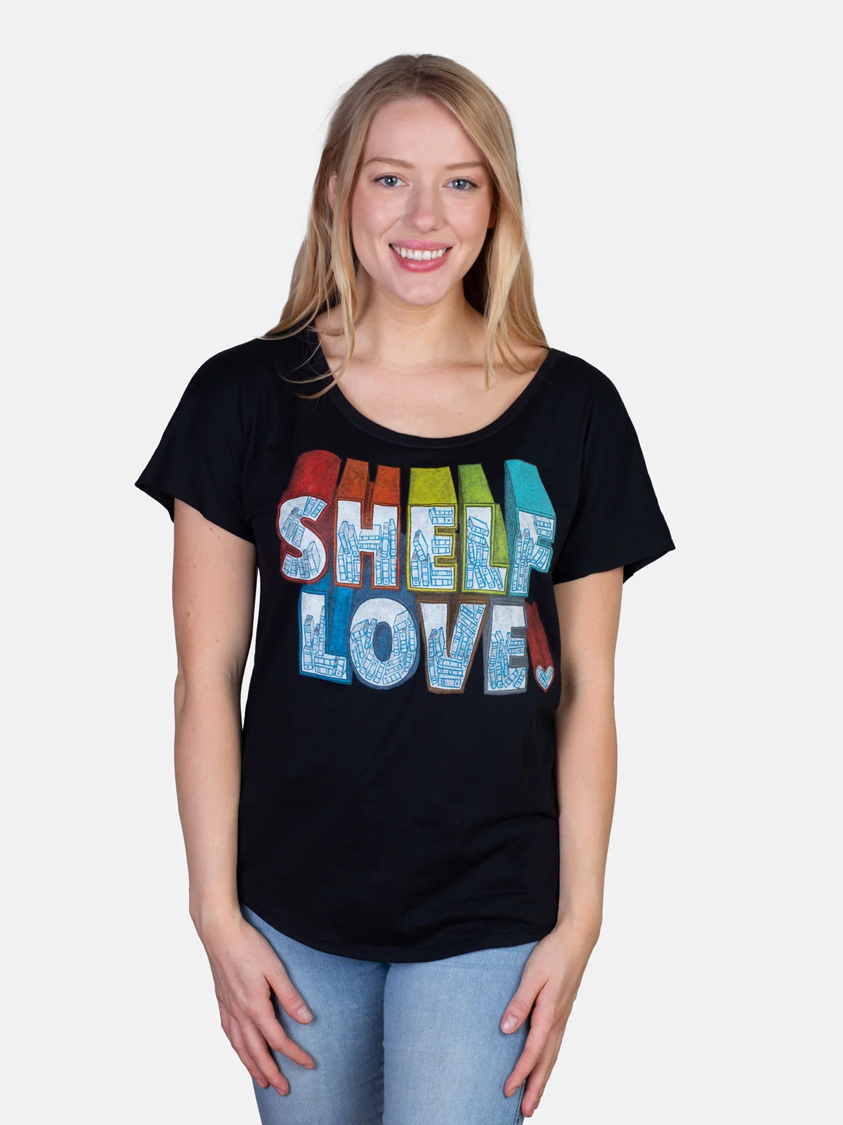 Shelf Love women's relaxed fit t-shirt - Image 2
