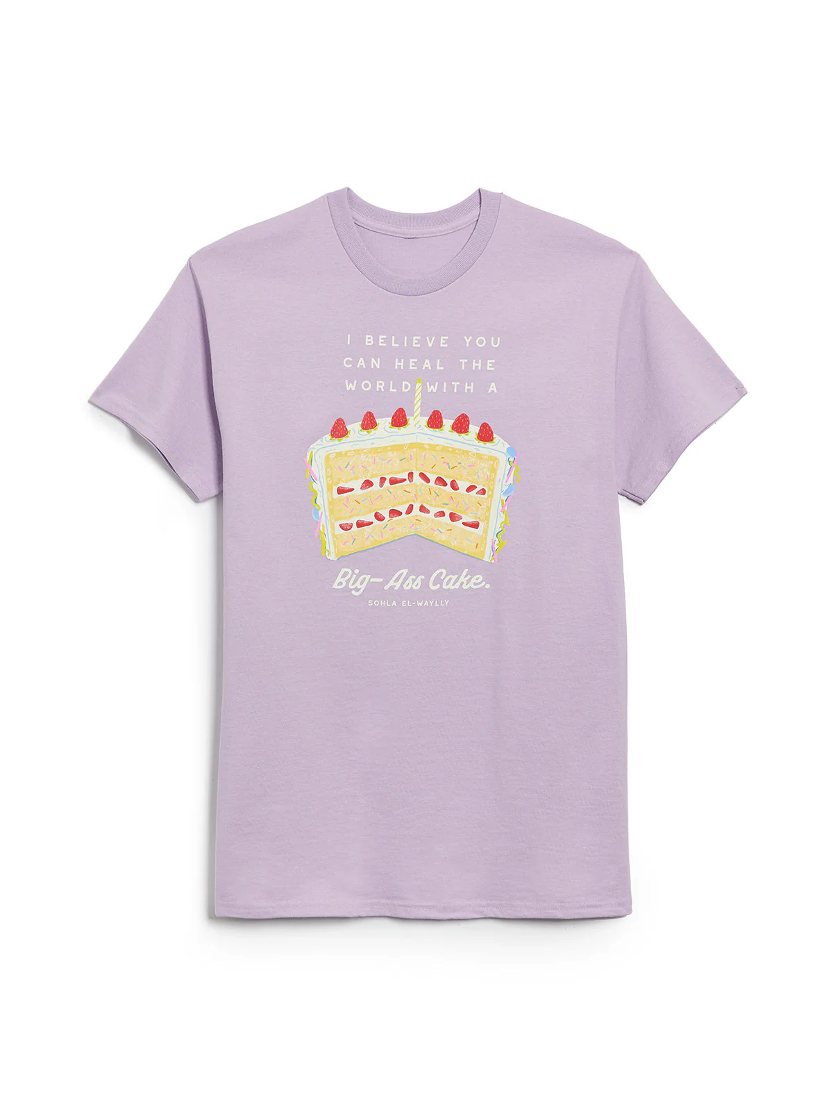 Sohla El-Waylly: Big Ass Cake unisex t-shirt