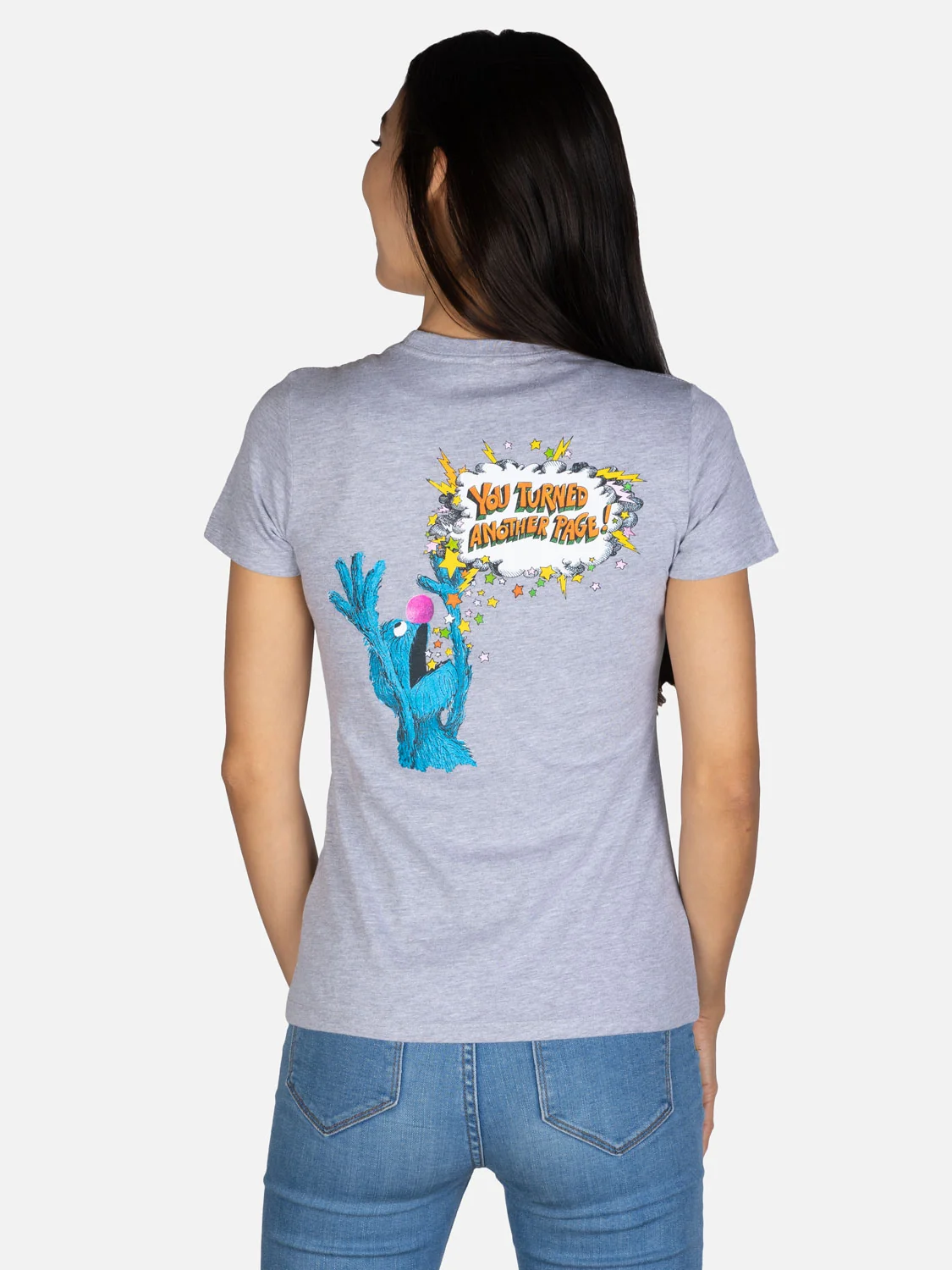 Sesame Street: The Monster at the End of This Book women's crew t-shirt - Image 4