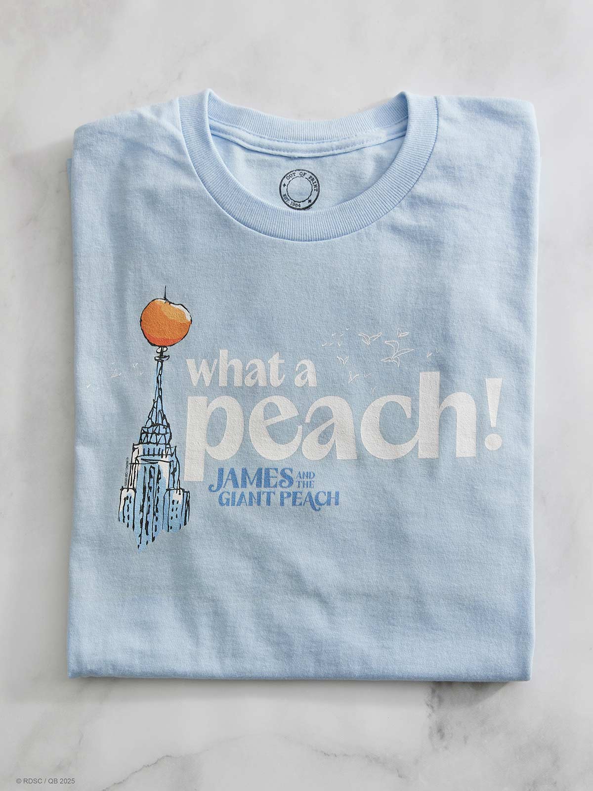 James and the Giant Peach: What a Peach unisex t-shirt (Print Shop) - Image 2